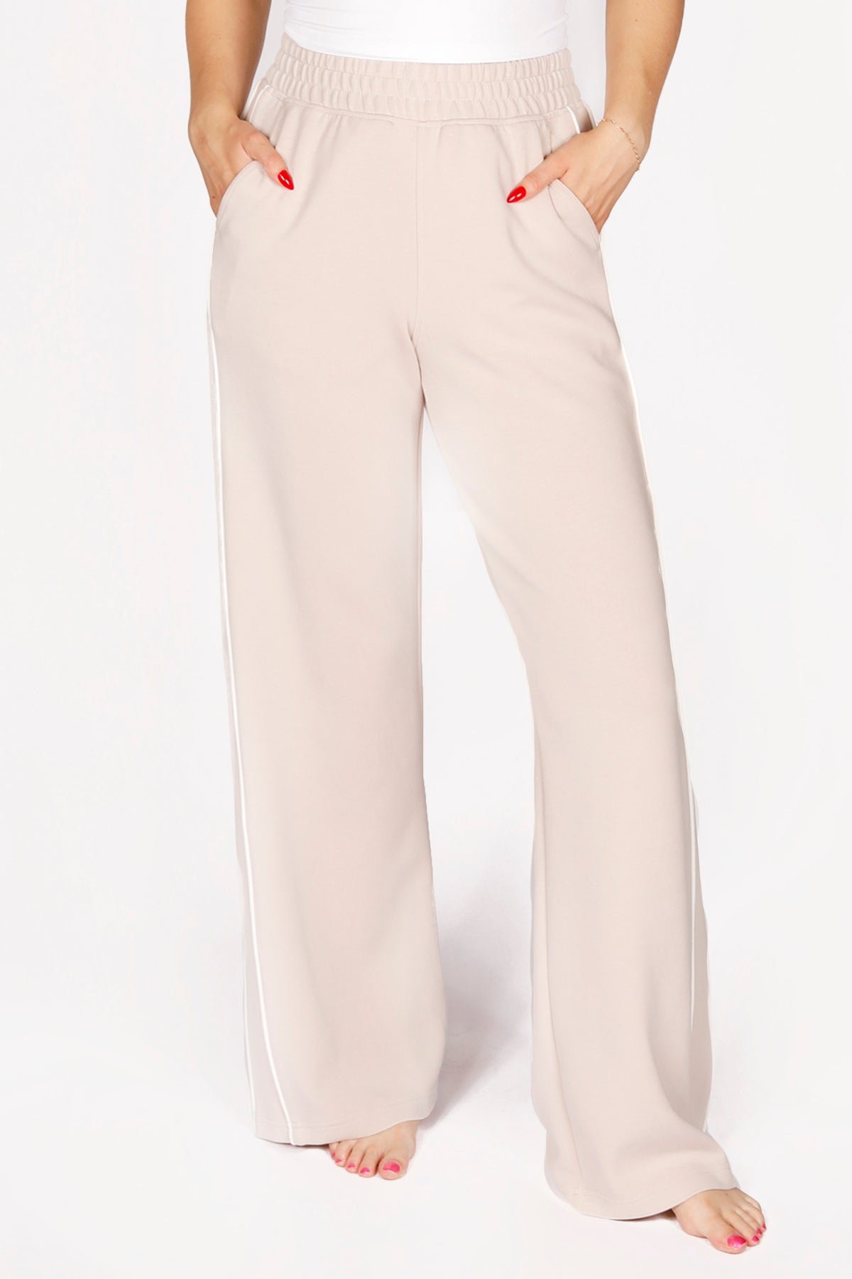 Kali Mocha &amp; Cream Lounge Pant - FINAL SALE