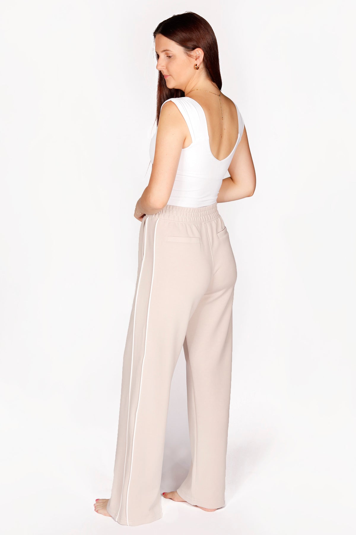 Kali Mocha &amp; Cream Lounge Pant - FINAL SALE