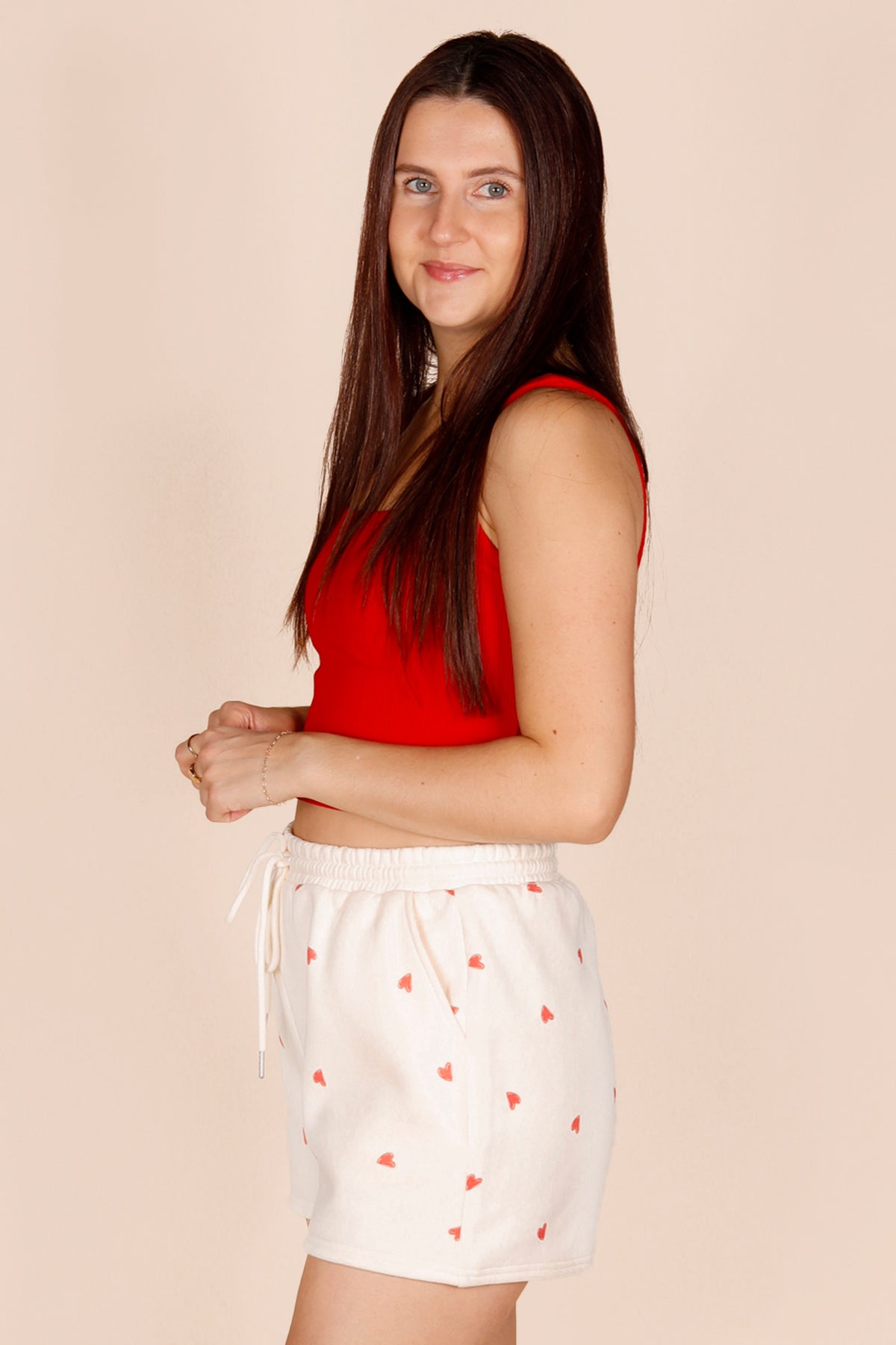 Cozy Heart Sweatshorts - FINAL SALE