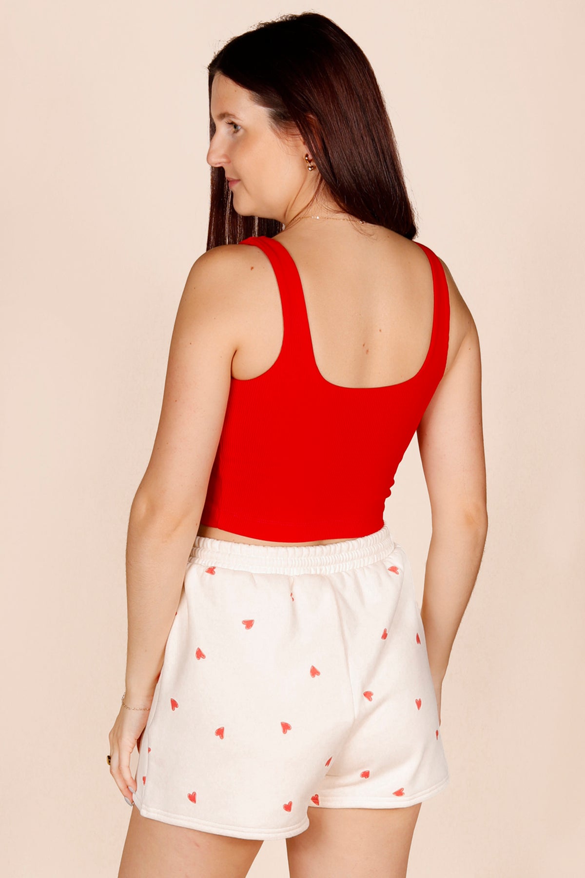 Cozy Heart Sweatshorts - FINAL SALE