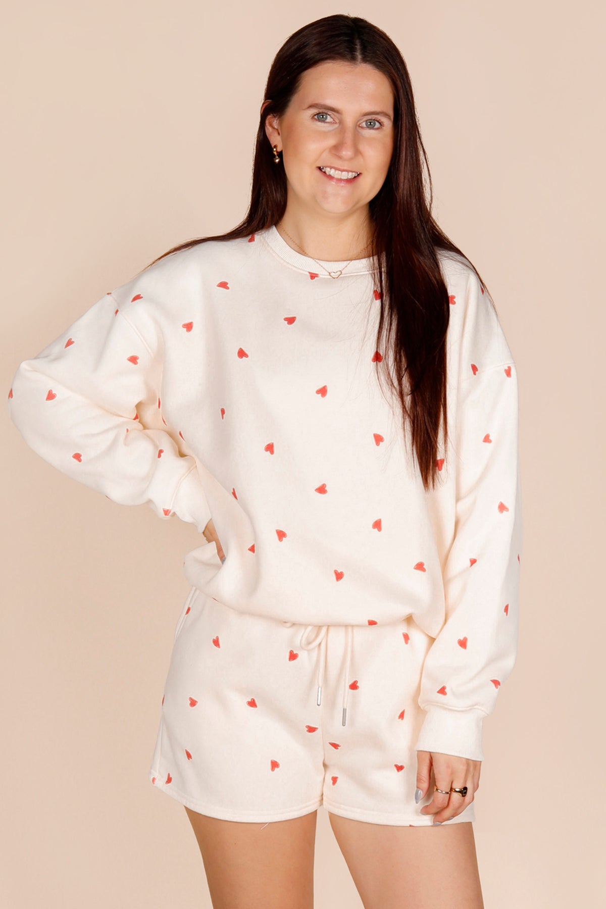 Cozy Heart Sweatshirt - FINAL SALE