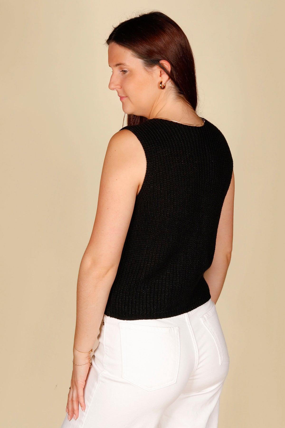 Estella Black Knit Tank