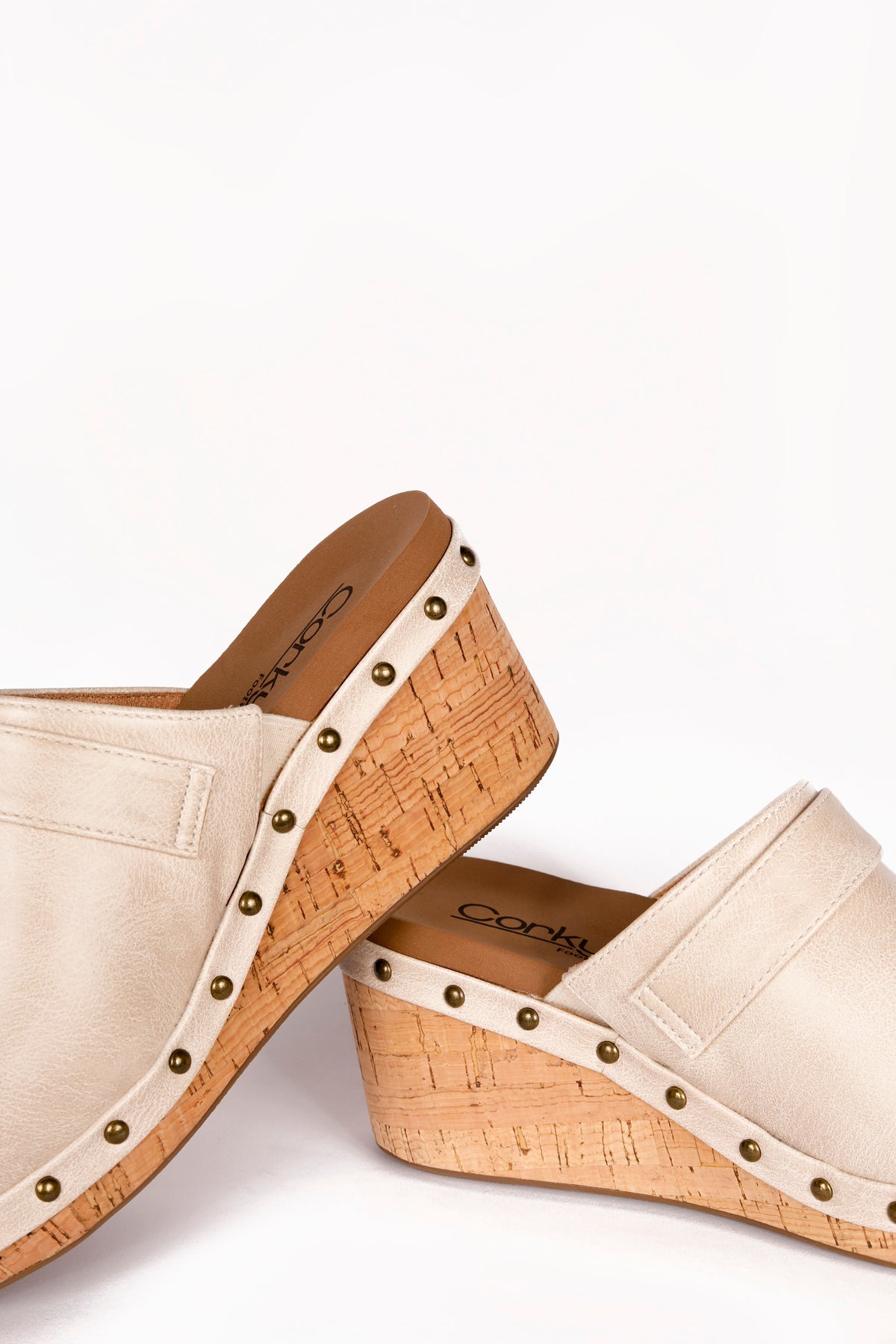 Corky's Ivory Who Knew Clogs