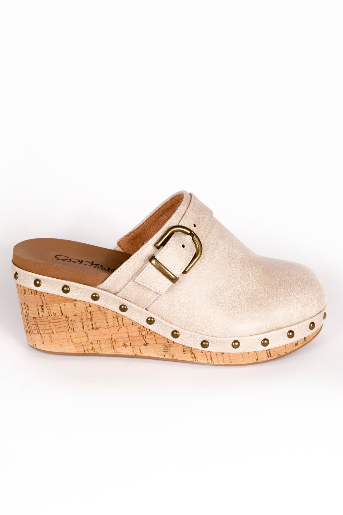 Corky's Ivory Who Knew Clogs
