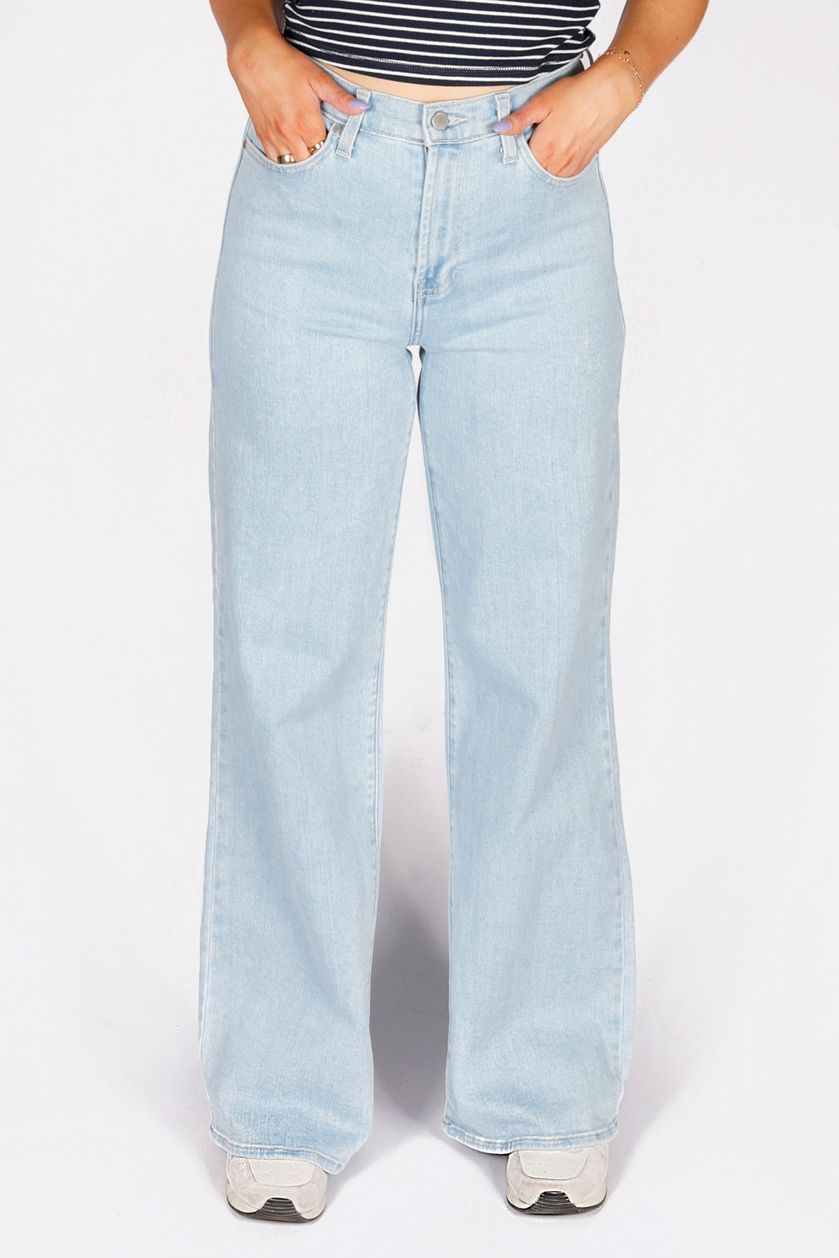 Sasha Light Palazzo Denim - FINAL SALE