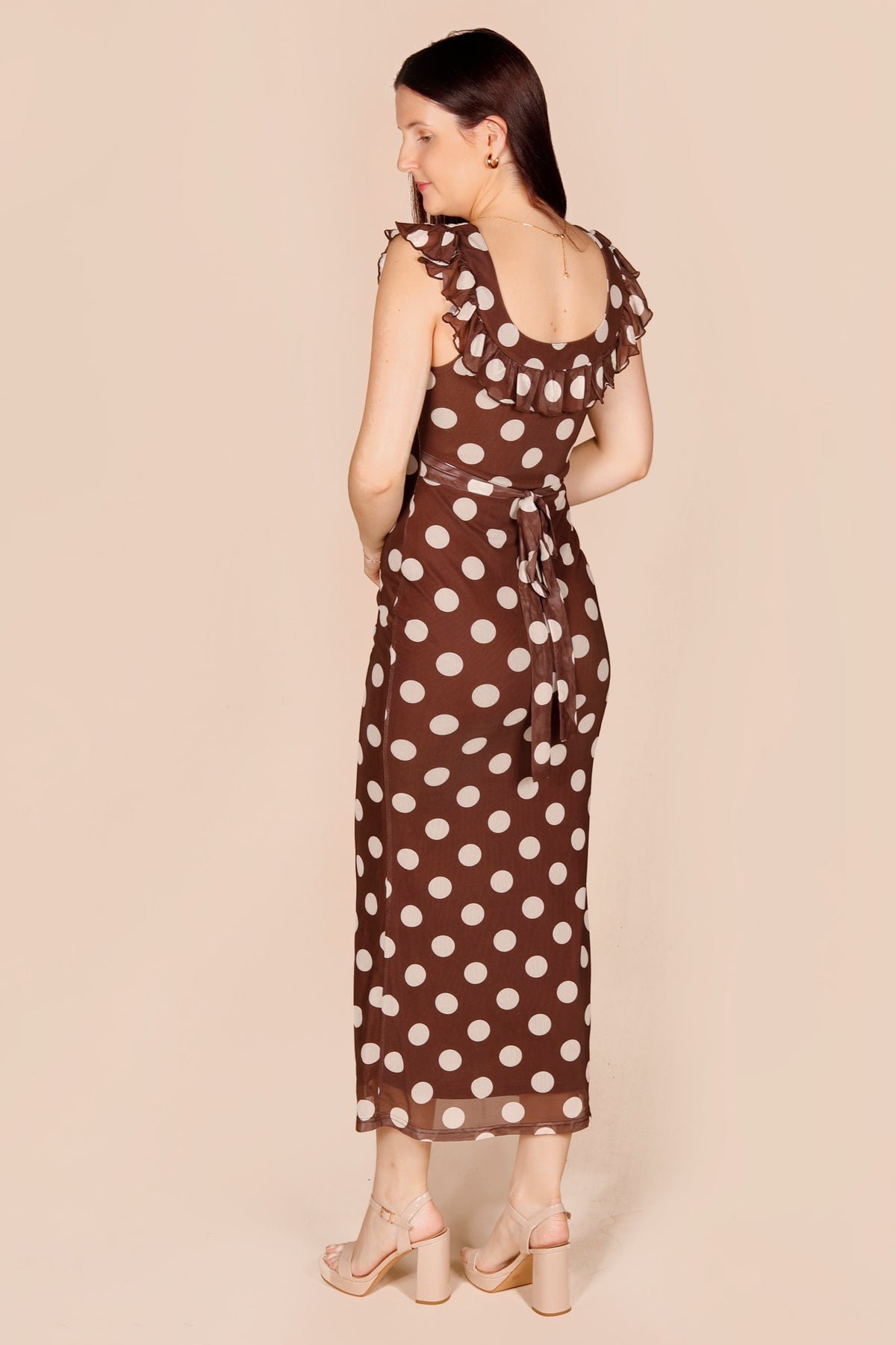 Viviana Coco Polka Dot Dress