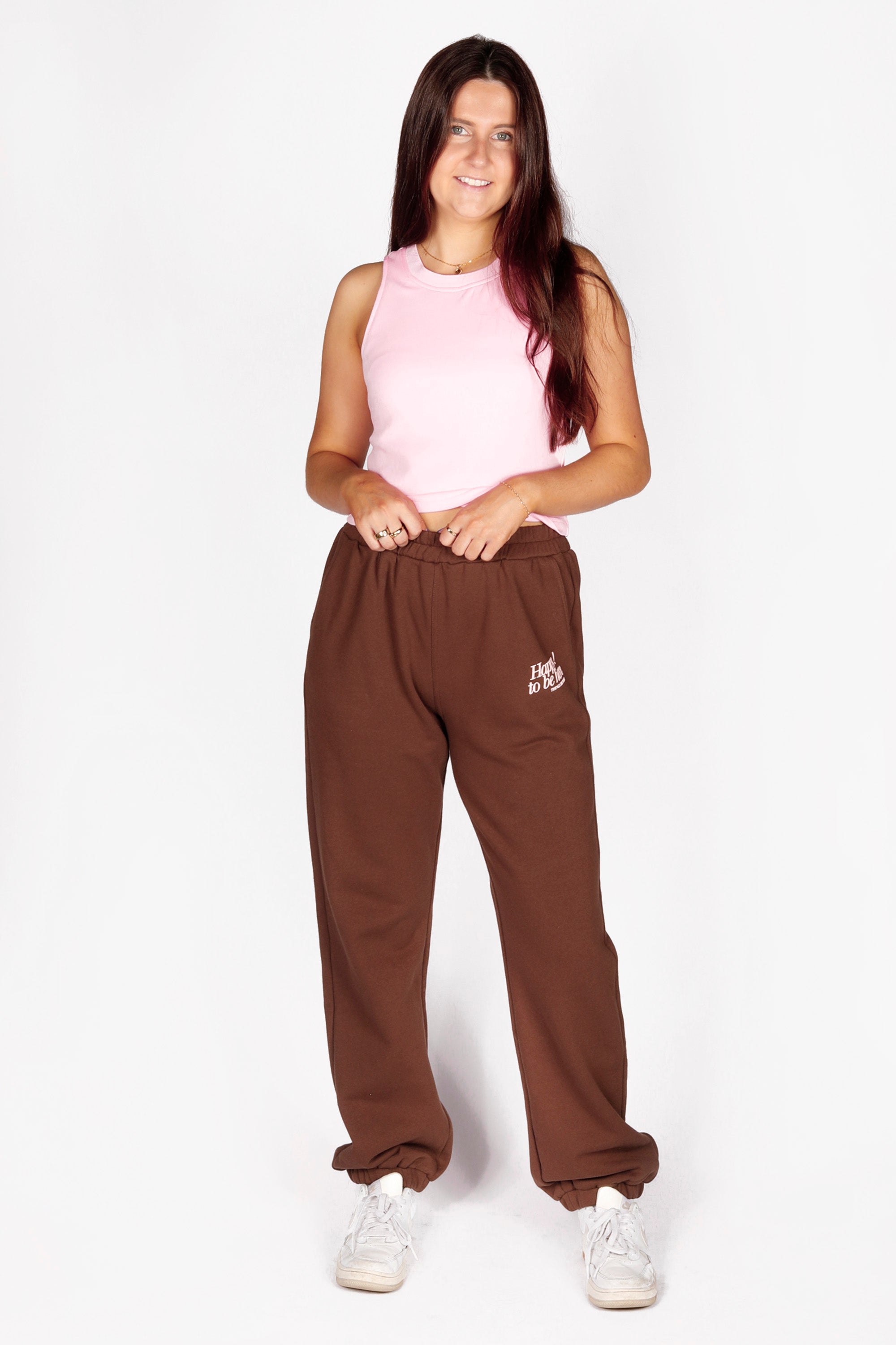 Happy To Be Here Fleece Joggers