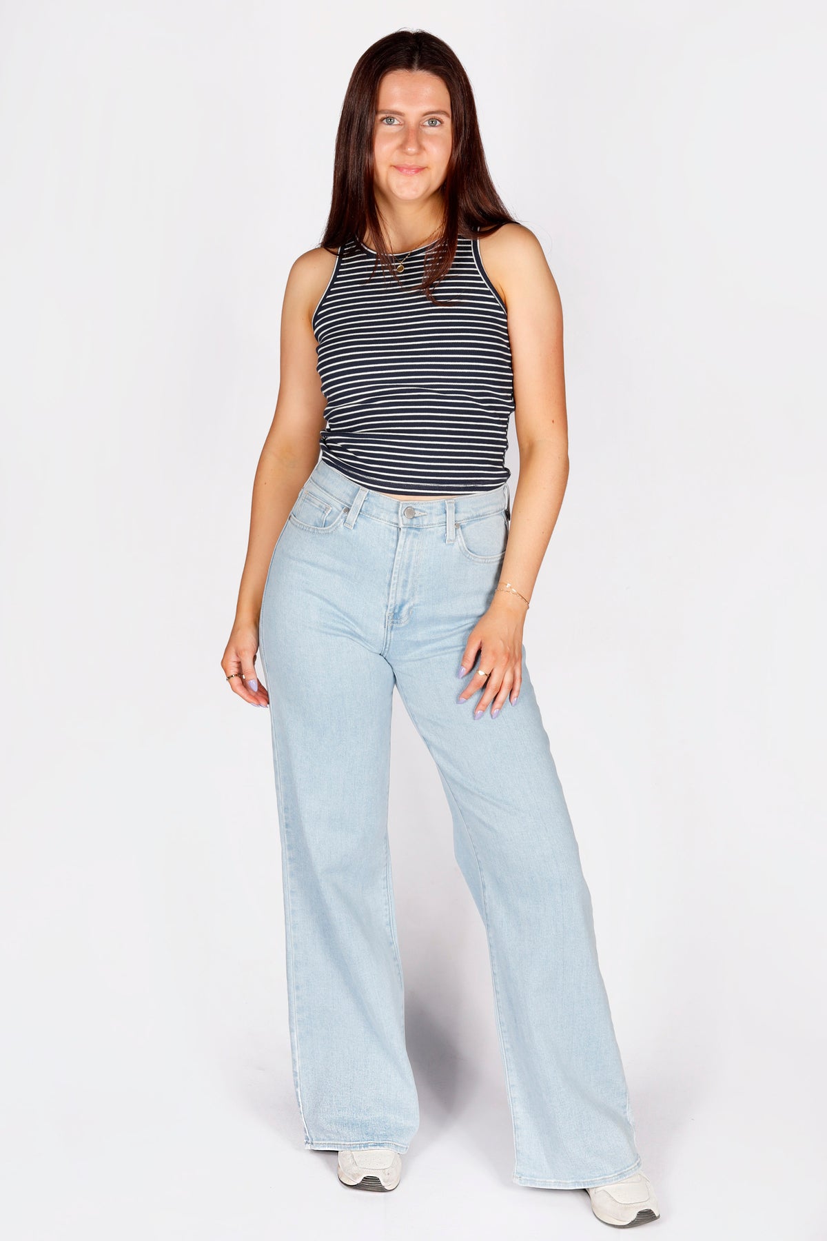 Sasha Light Palazzo Denim - FINAL SALE