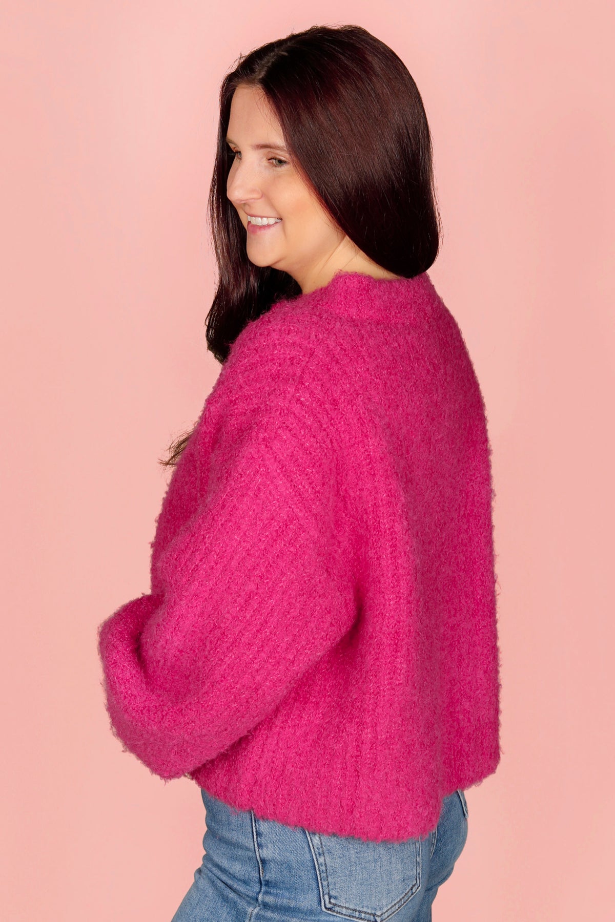 Gianna Fuchsia Sweater