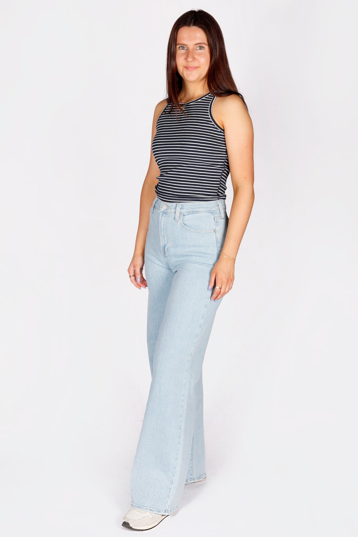 Sasha Light Palazzo Denim - FINAL SALE