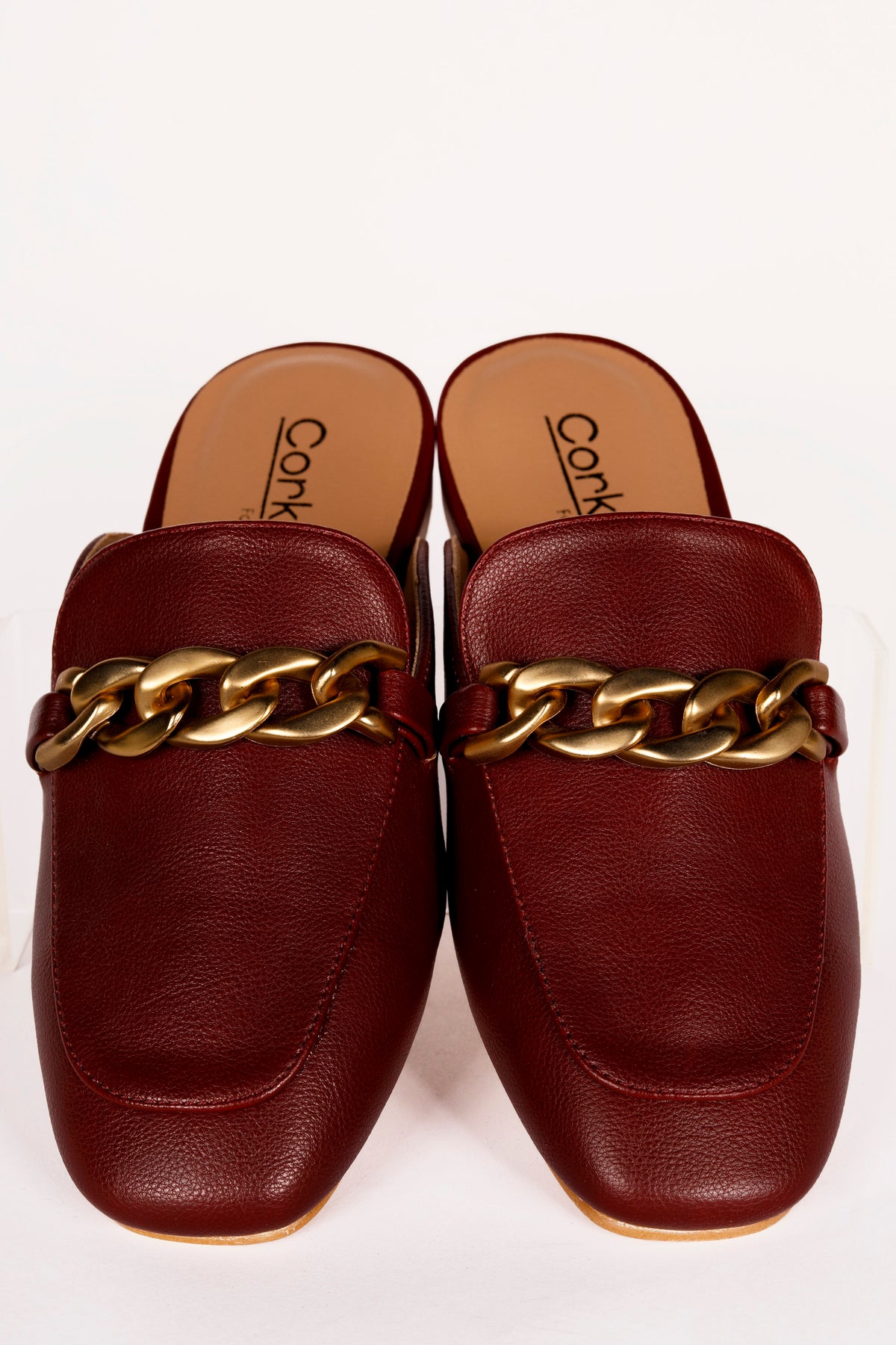 Corky's Burgundy Keepsake Mules