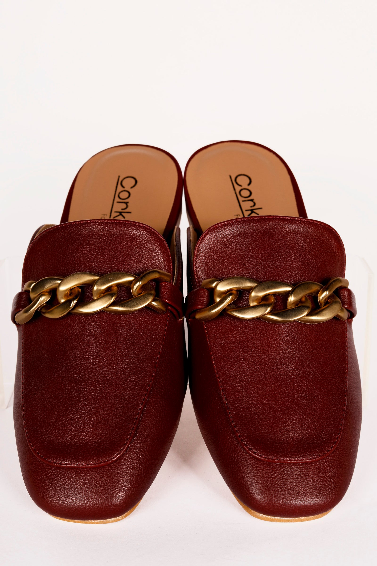 Corky's Burgundy Keepsake Mules