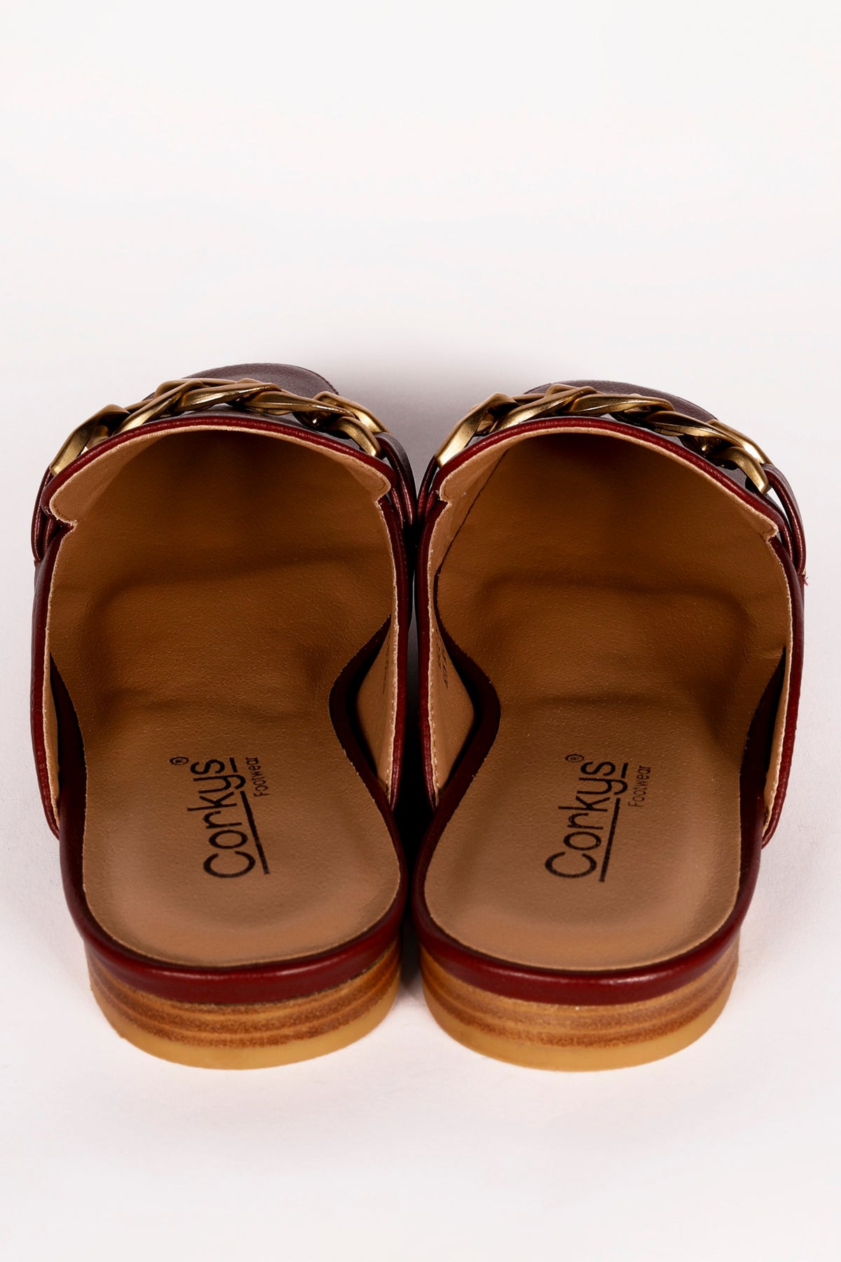 Corky's Burgundy Keepsake Mules
