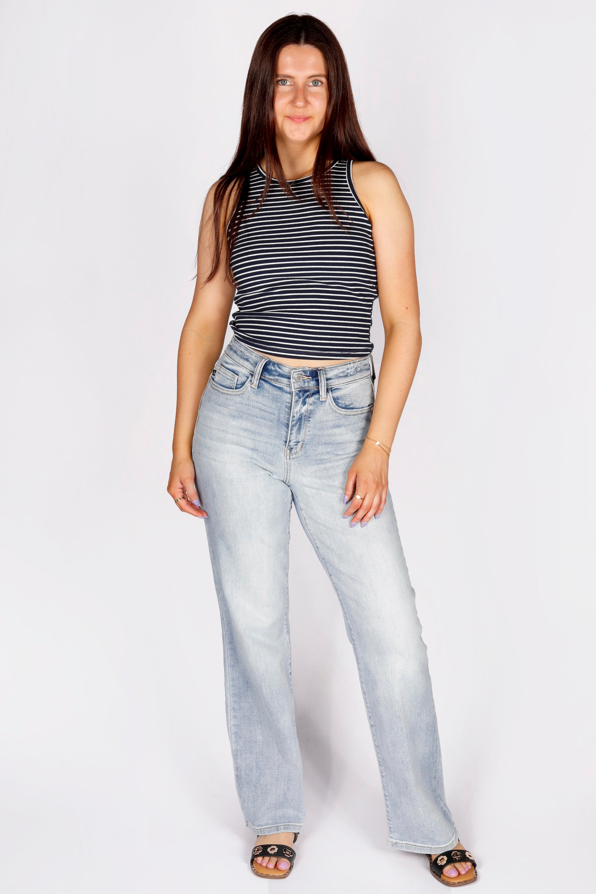 Judy Blue Straight Leg Denim