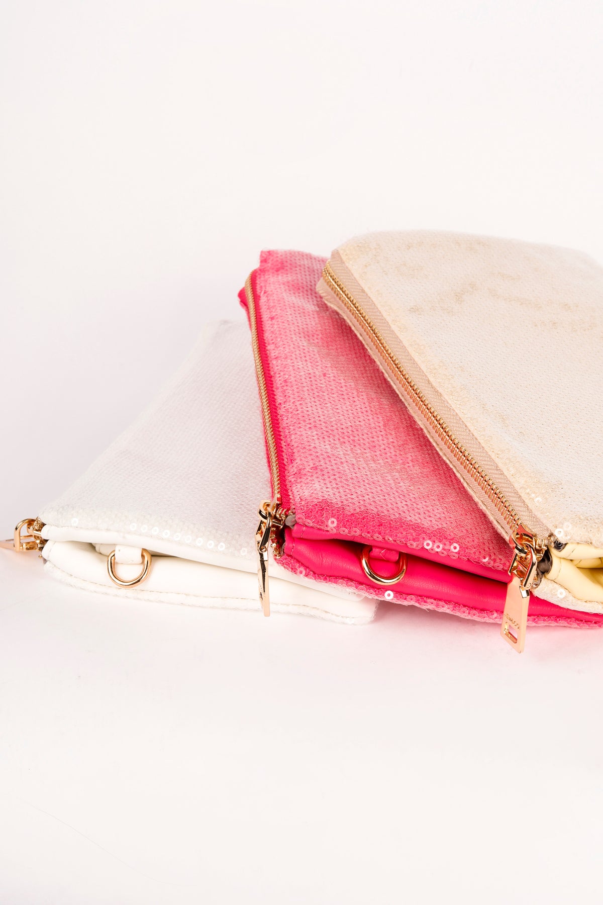 Lola Sequin Crossbody &amp; Wristlet