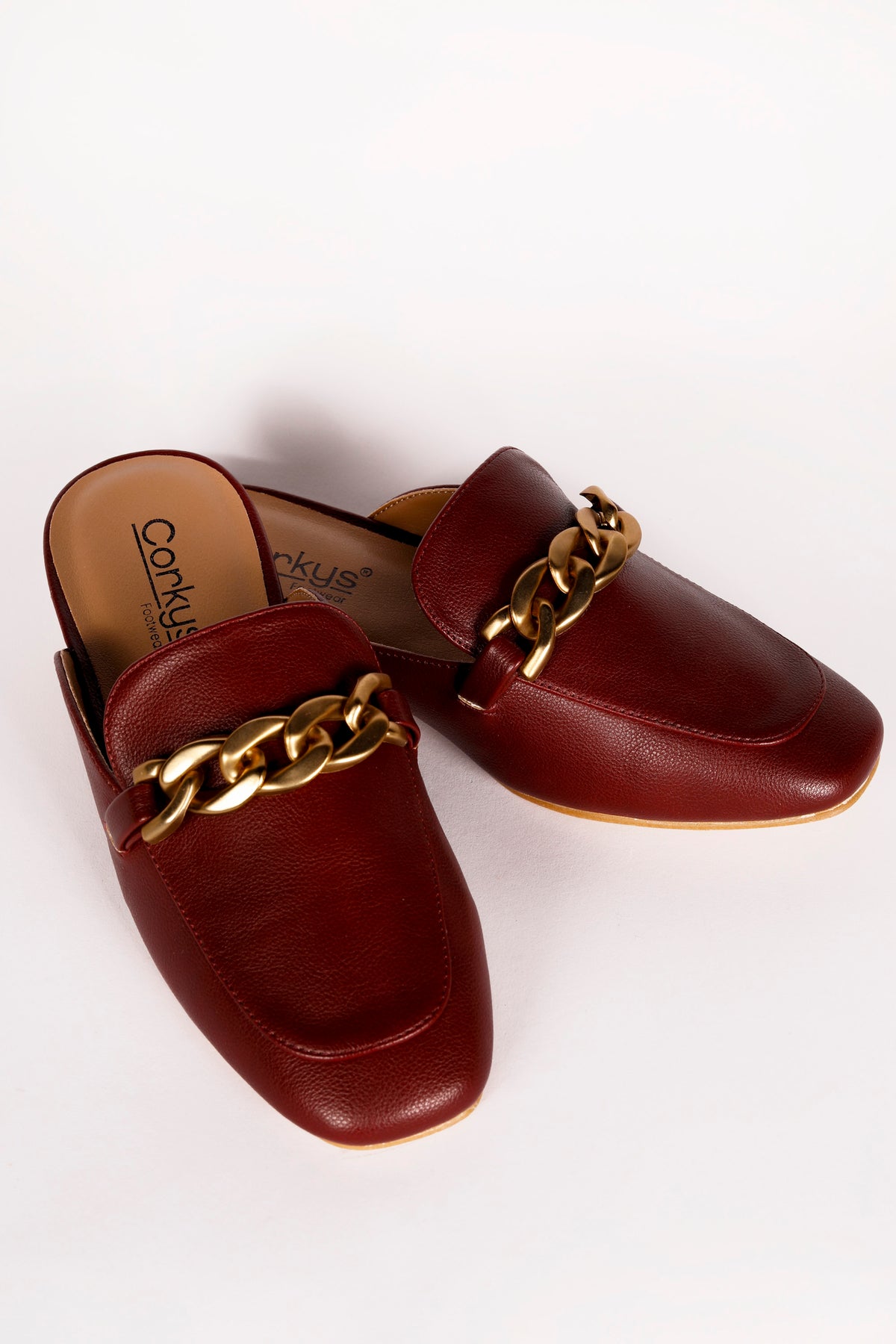 Corky's Burgundy Keepsake Mules