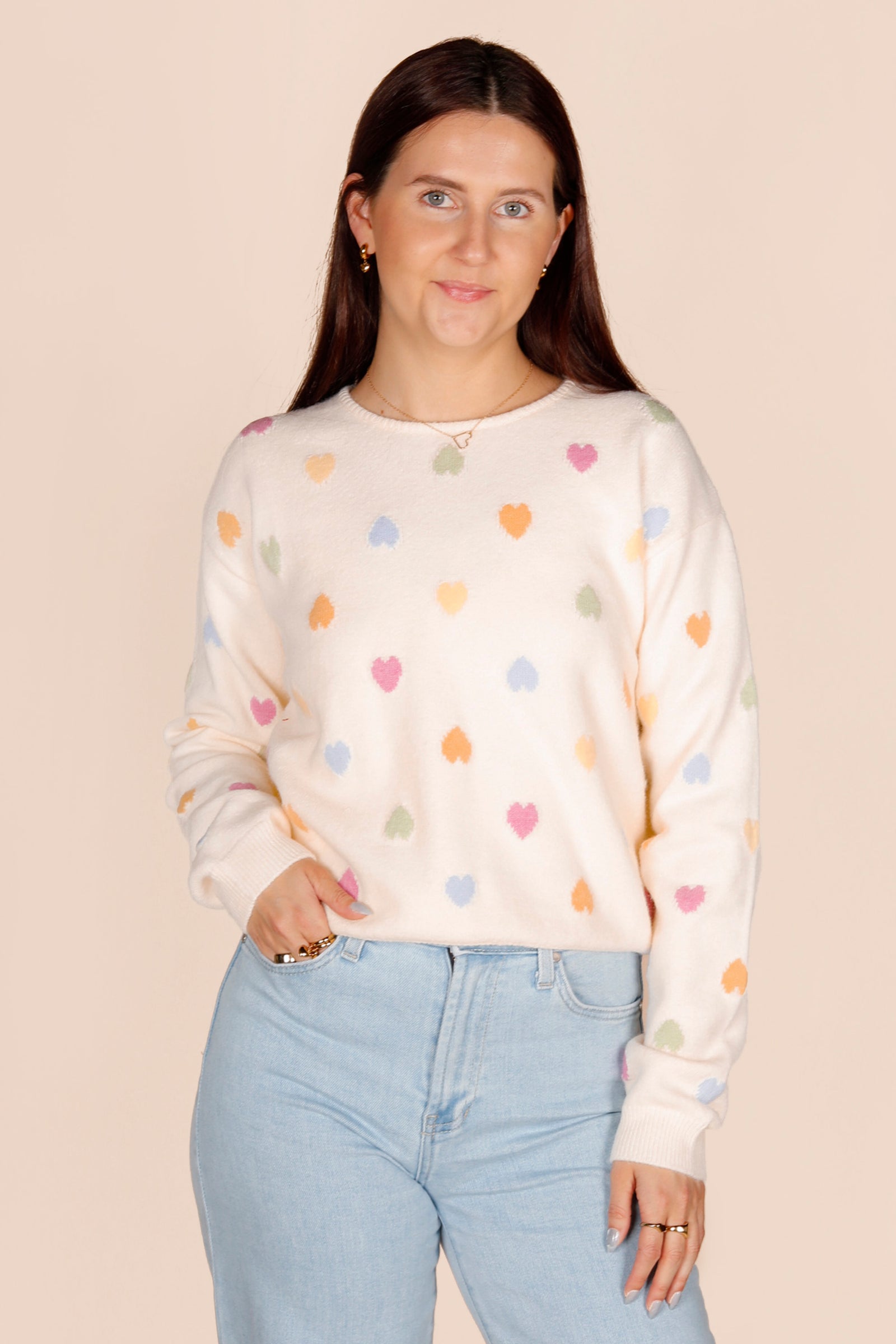 Candy Heart Sweater - FINAL SALE