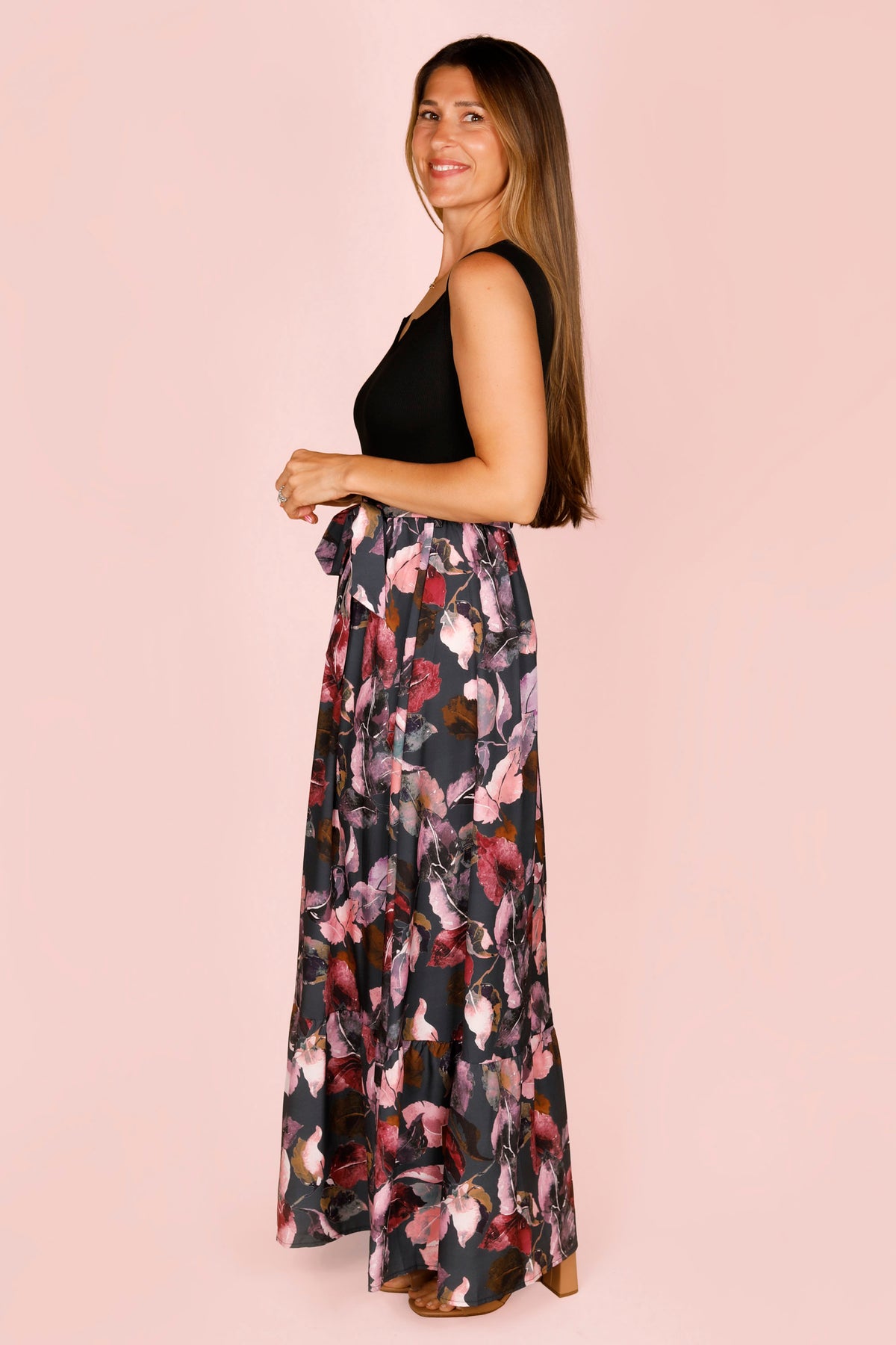 Anna Floral Tank Dress