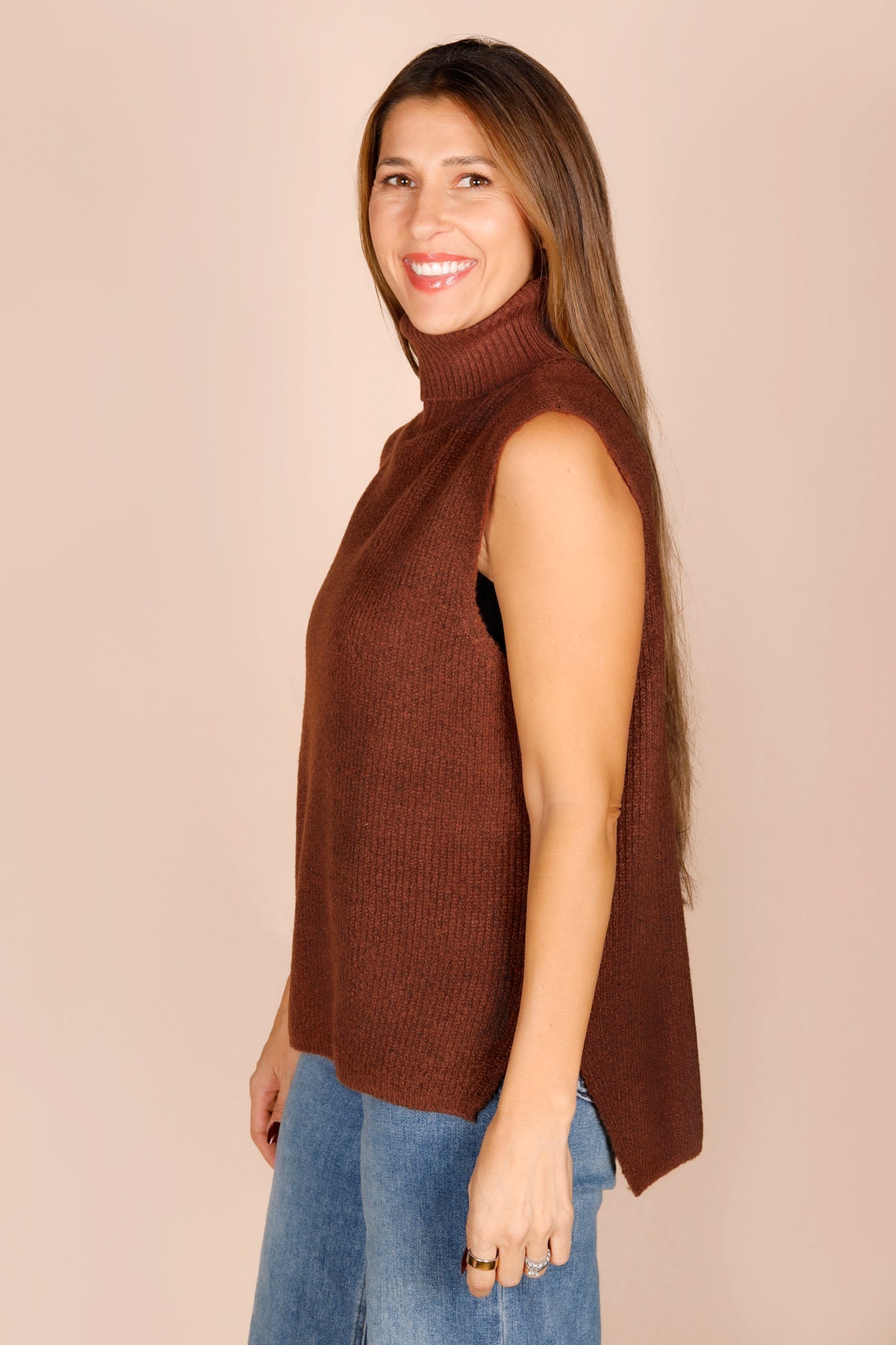 Ren Chestnut Knit Tank
