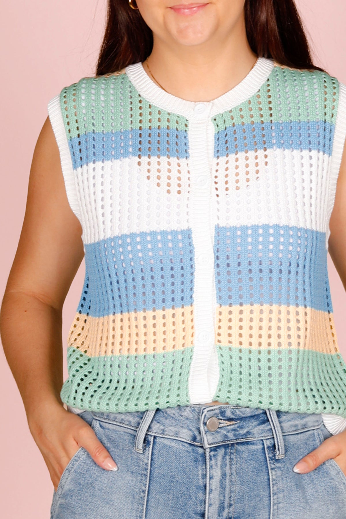 Summer Stripe Tank Top