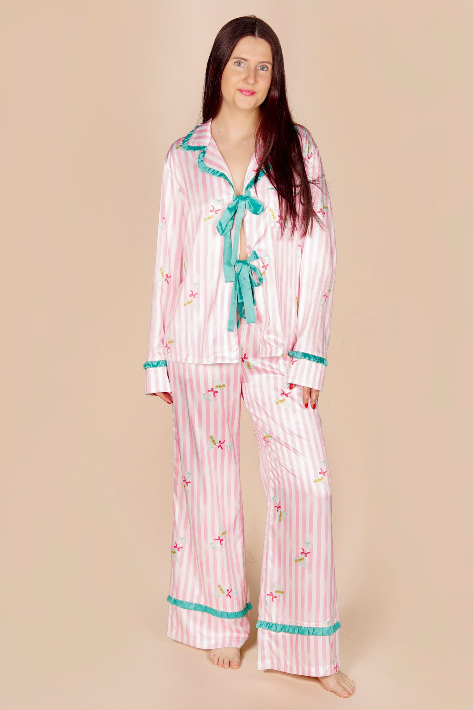 Holiday Martini Pajama Set - FINAL SALE