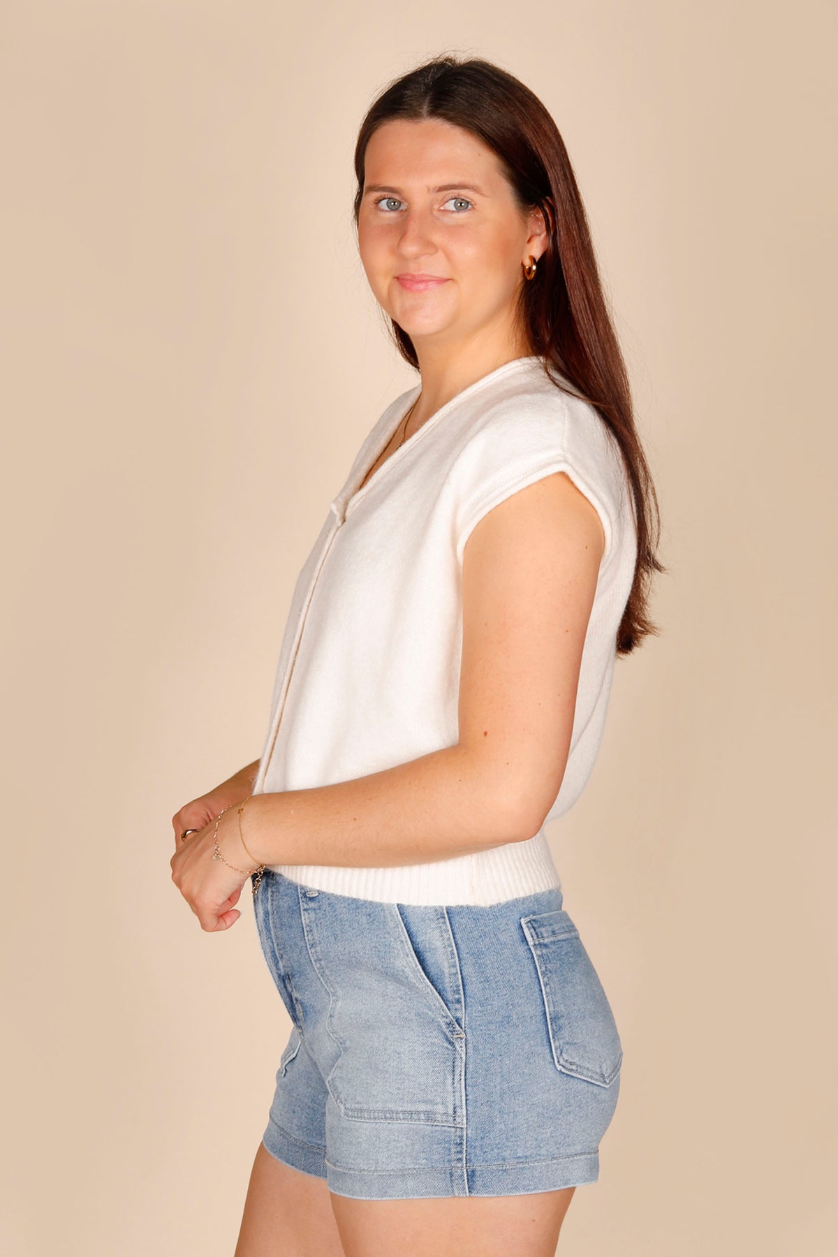 Pippa Cream Cardigan
