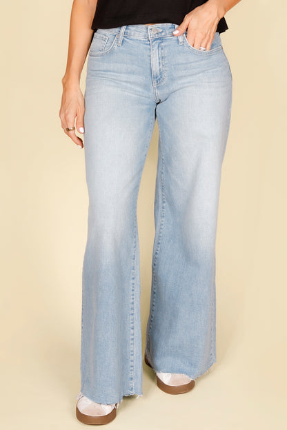 Super Wide Leg Light Denim - FINAL SALE