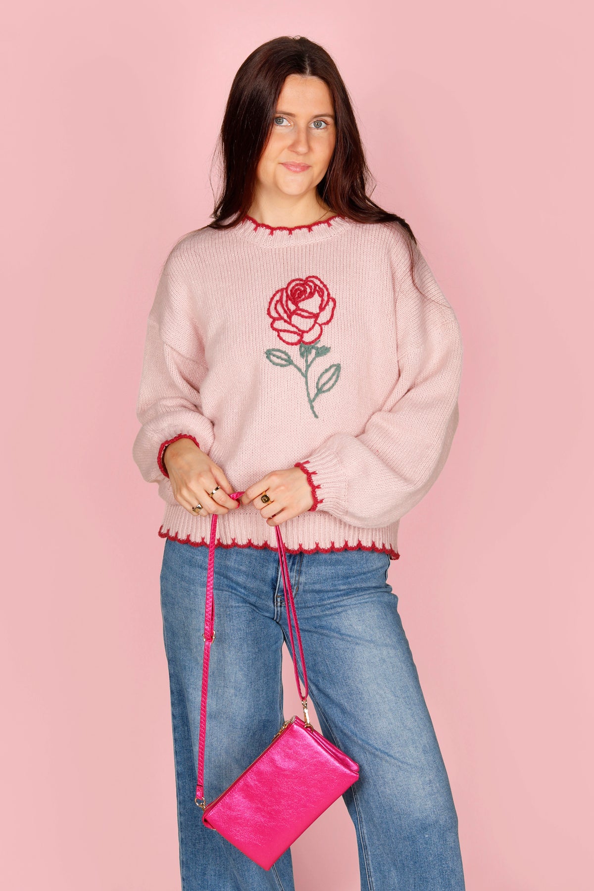 Rose Stitch Sweater