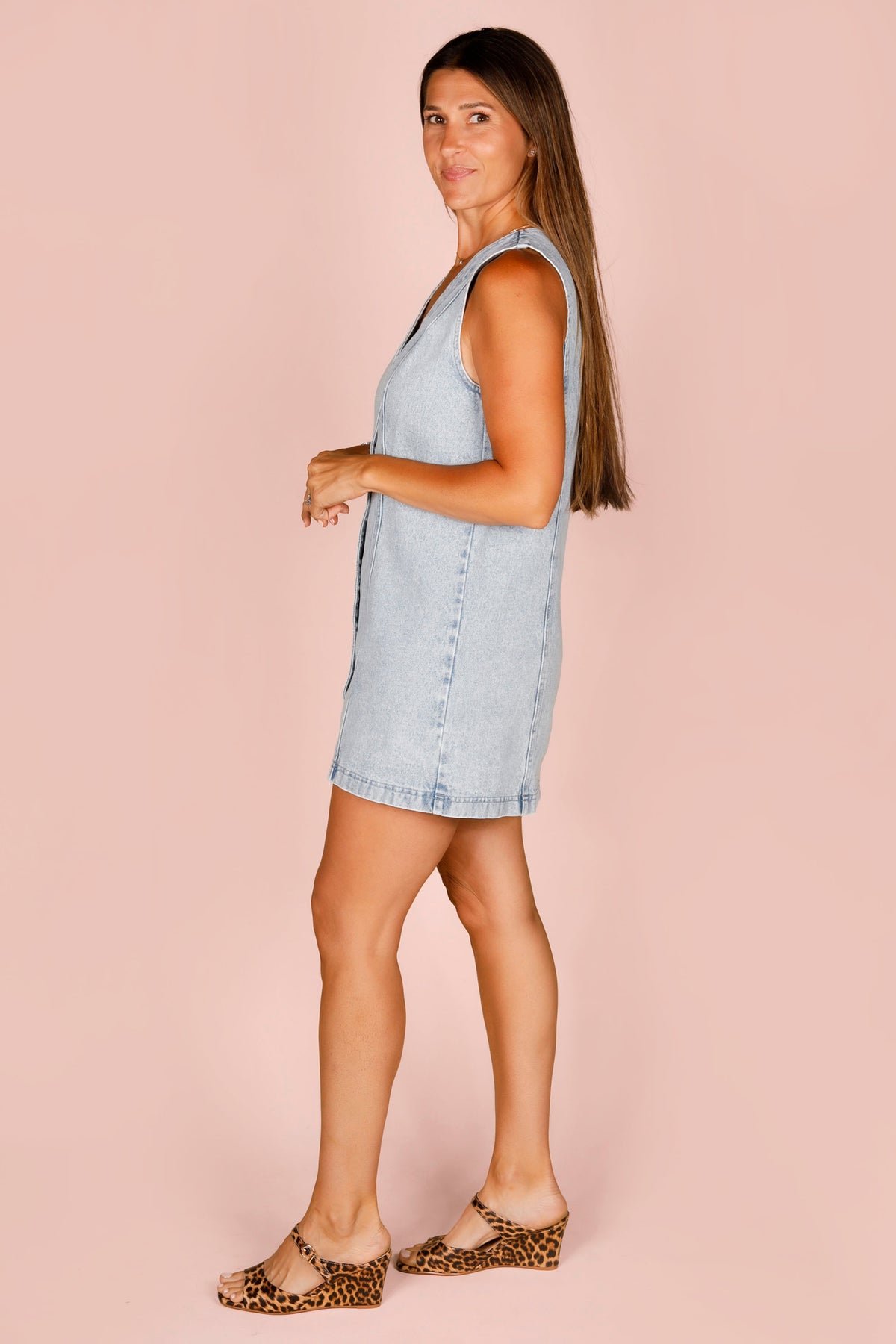 Darcy Light Denim Dress