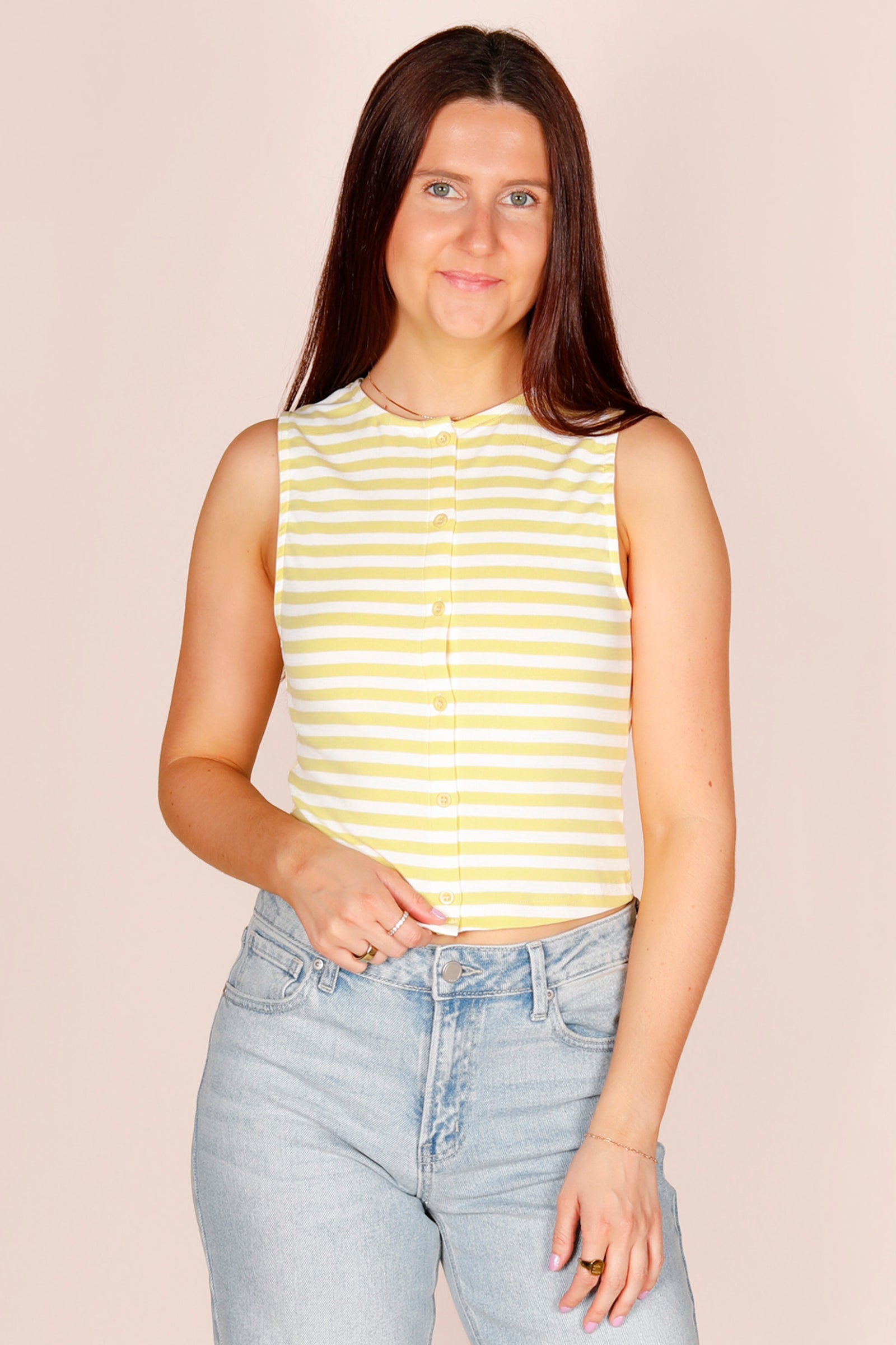 Jenna Striped Tank - FINAL SALE