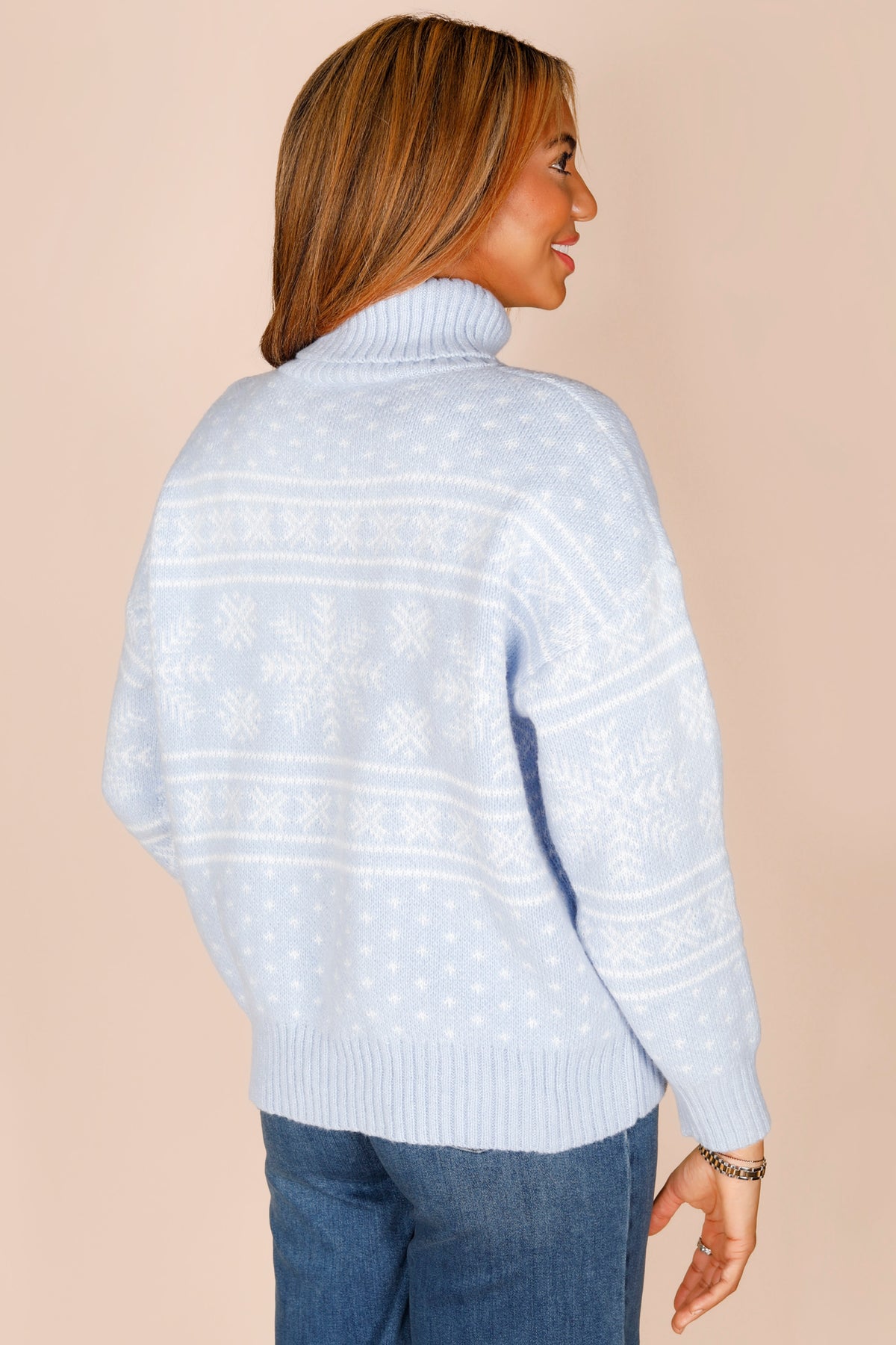 Light Blue Winter Sweater