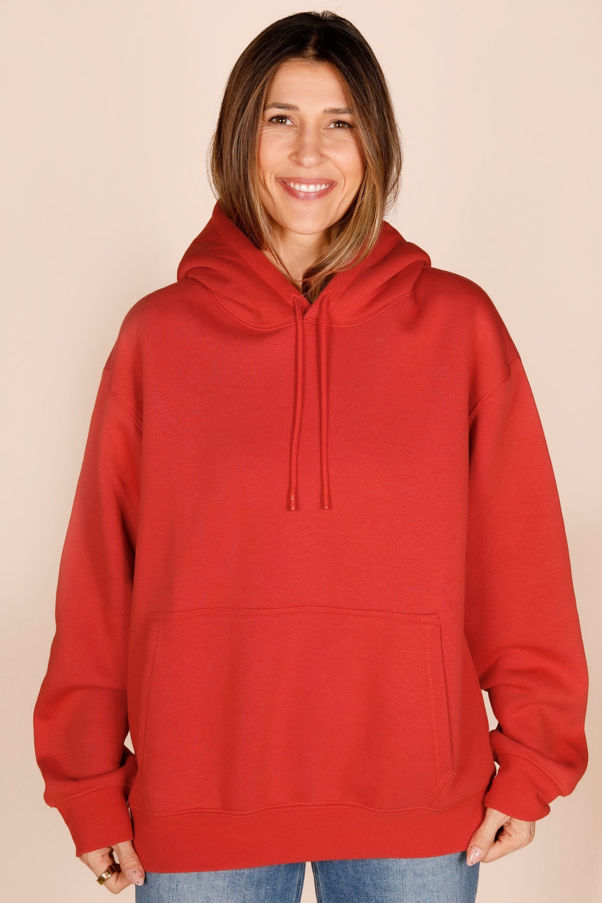 Kaia Warm Brick Hoodie - FINAL SALE
