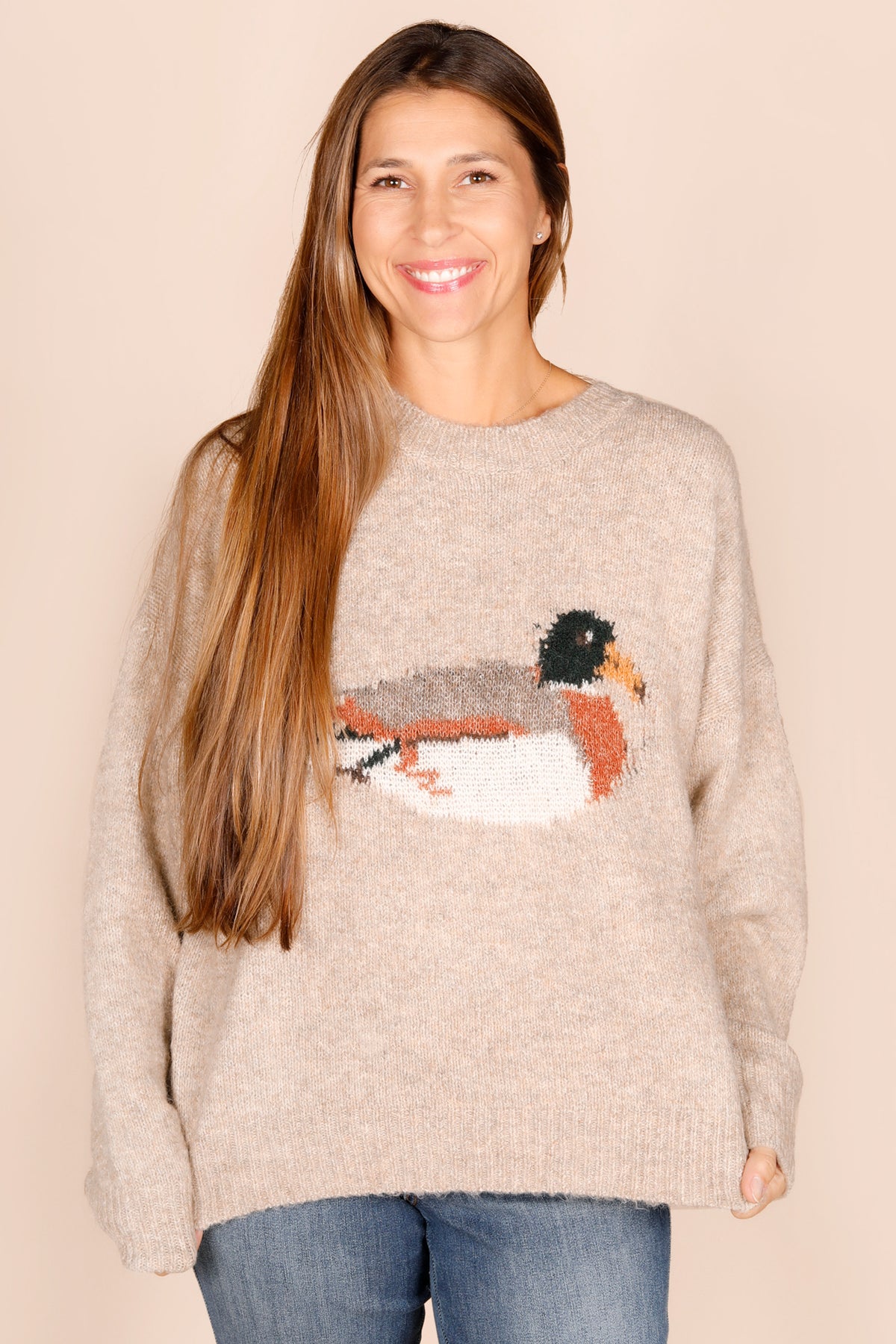 Tan Mallard Sweater
