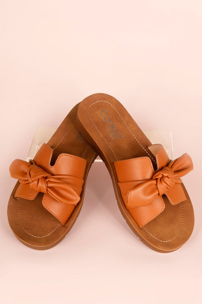 Corky's Too Cute Cognac Sandal - FINAL SALE