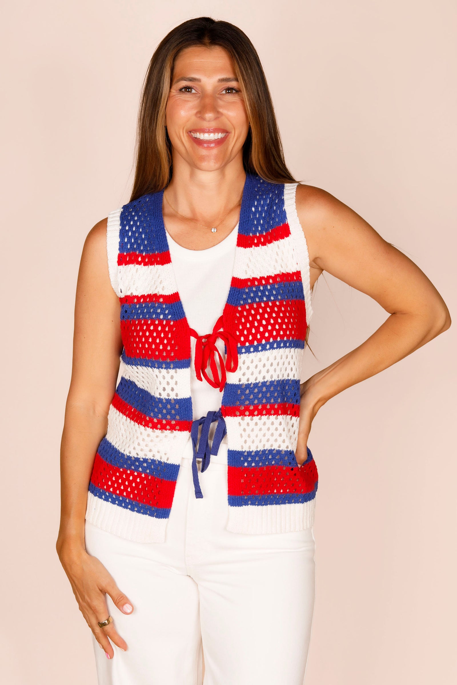 Americana Sweater Vest