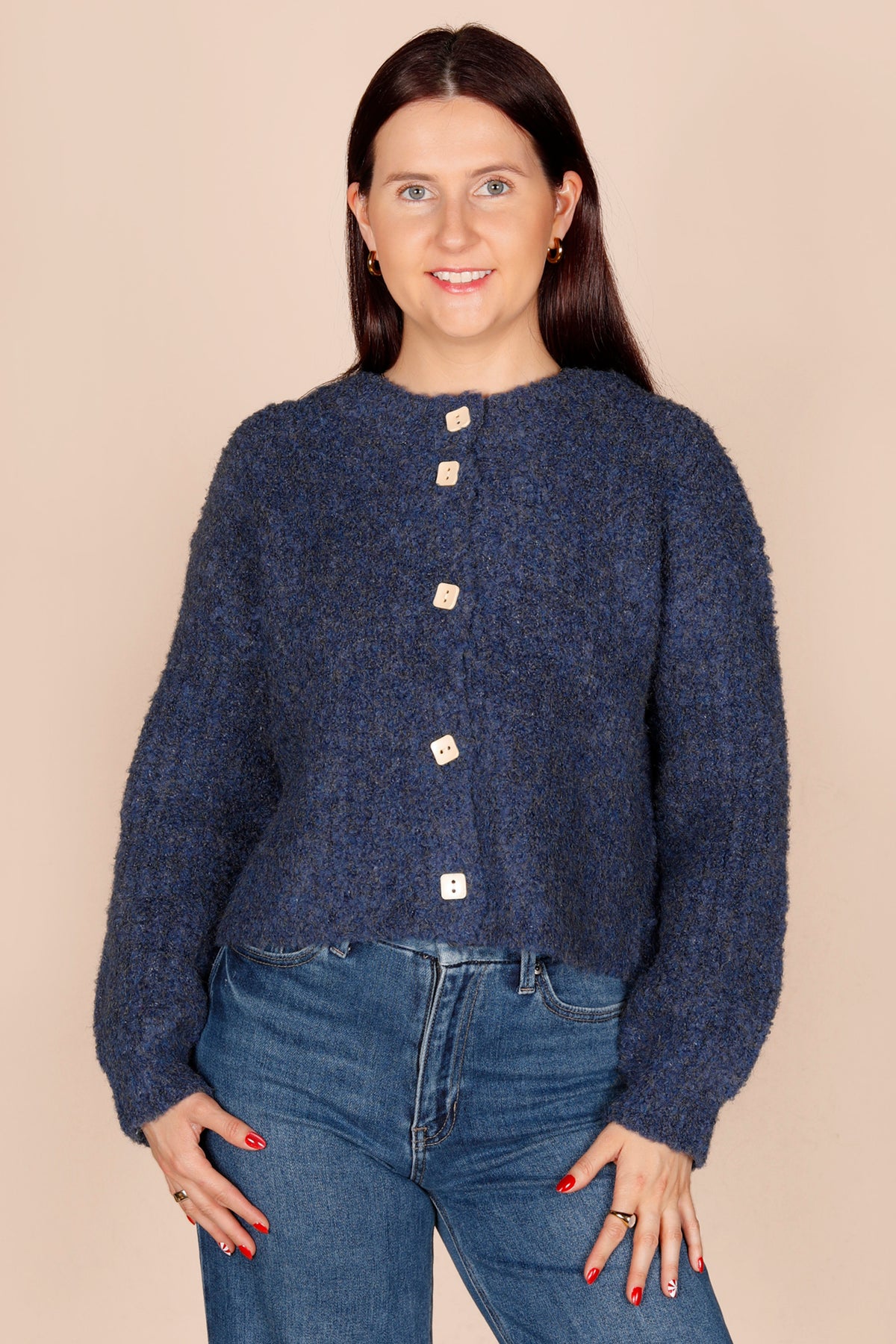 Adalyn Navy Cardigan