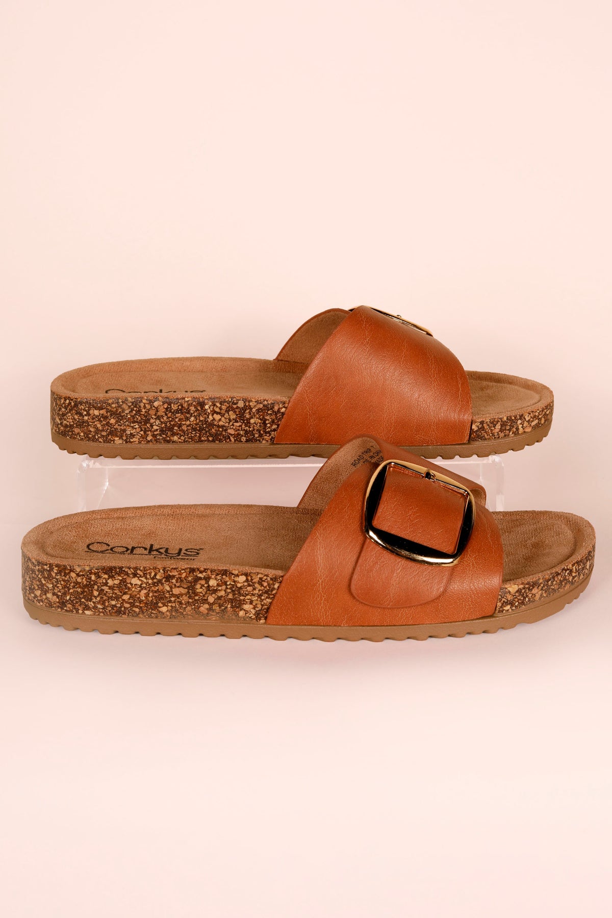 Corkys Road Trip Cognac Sandals