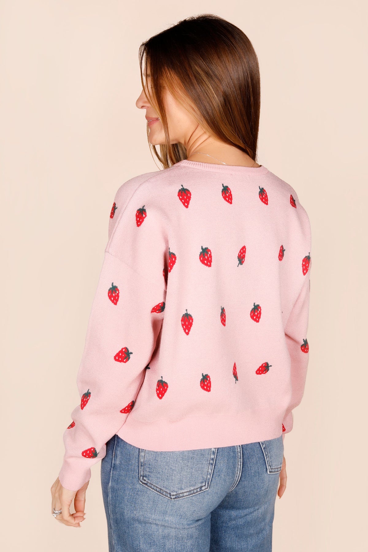 Strawberry Pink Sweater
