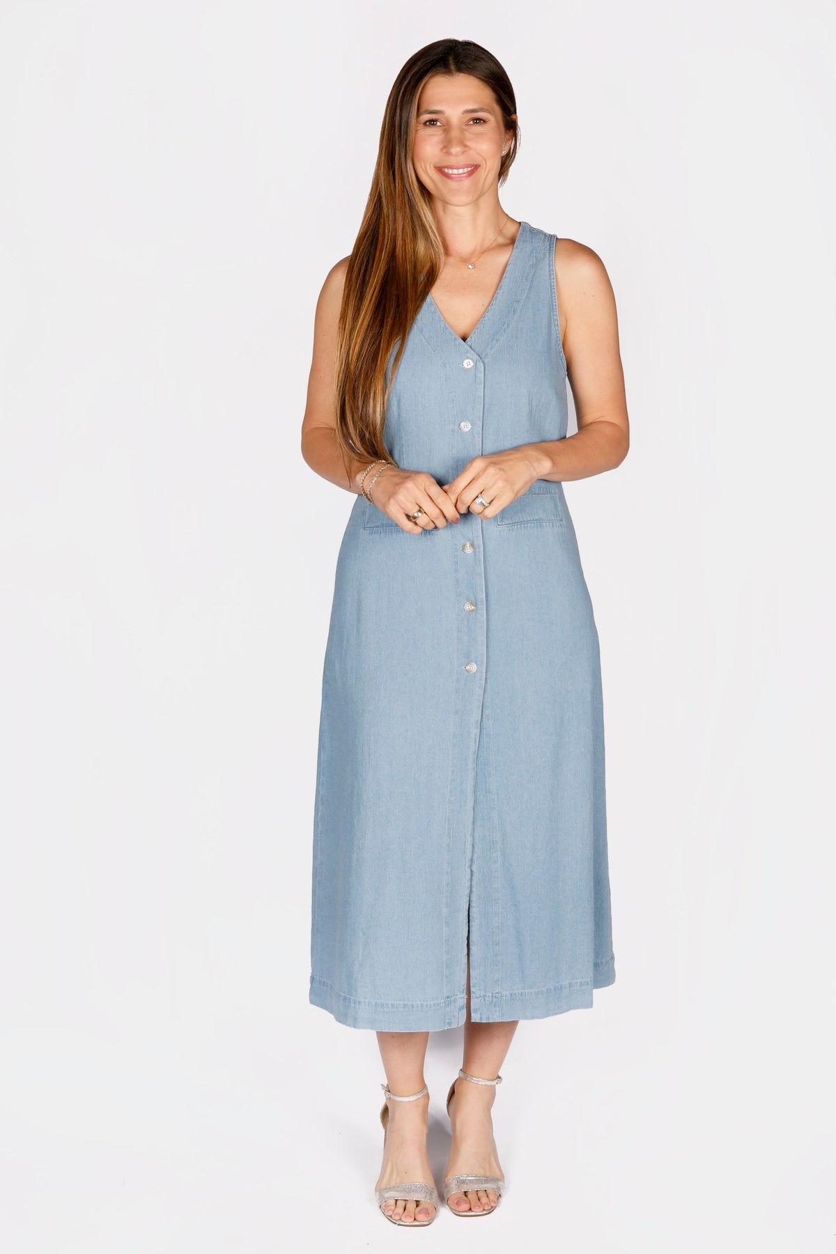 Nora Denim Dress - FINAL SALE