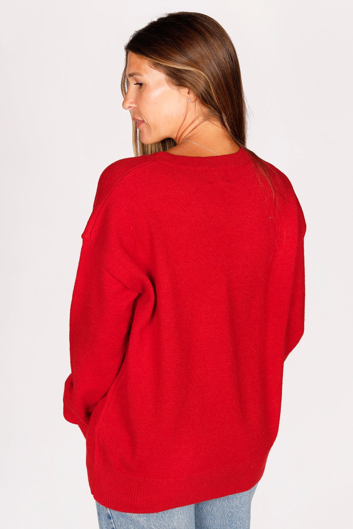 Scarlet OHIO Embroidered Sweater - FINAL SALE