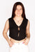 Zoey Black Knit Vest