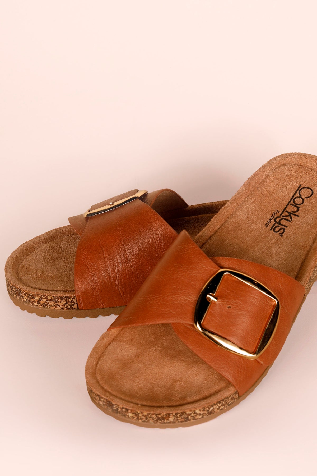 Corkys Road Trip Cognac Sandals