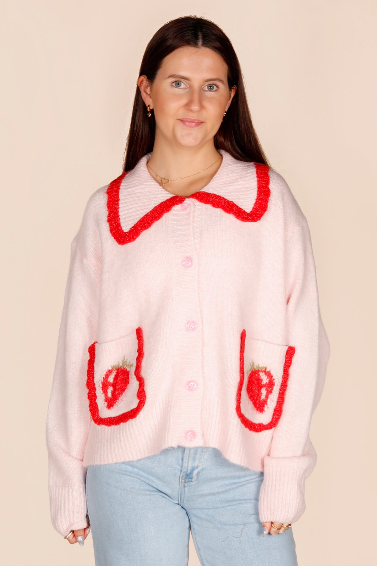 Strawberry Shortcake Cardigan - FINAL SALE