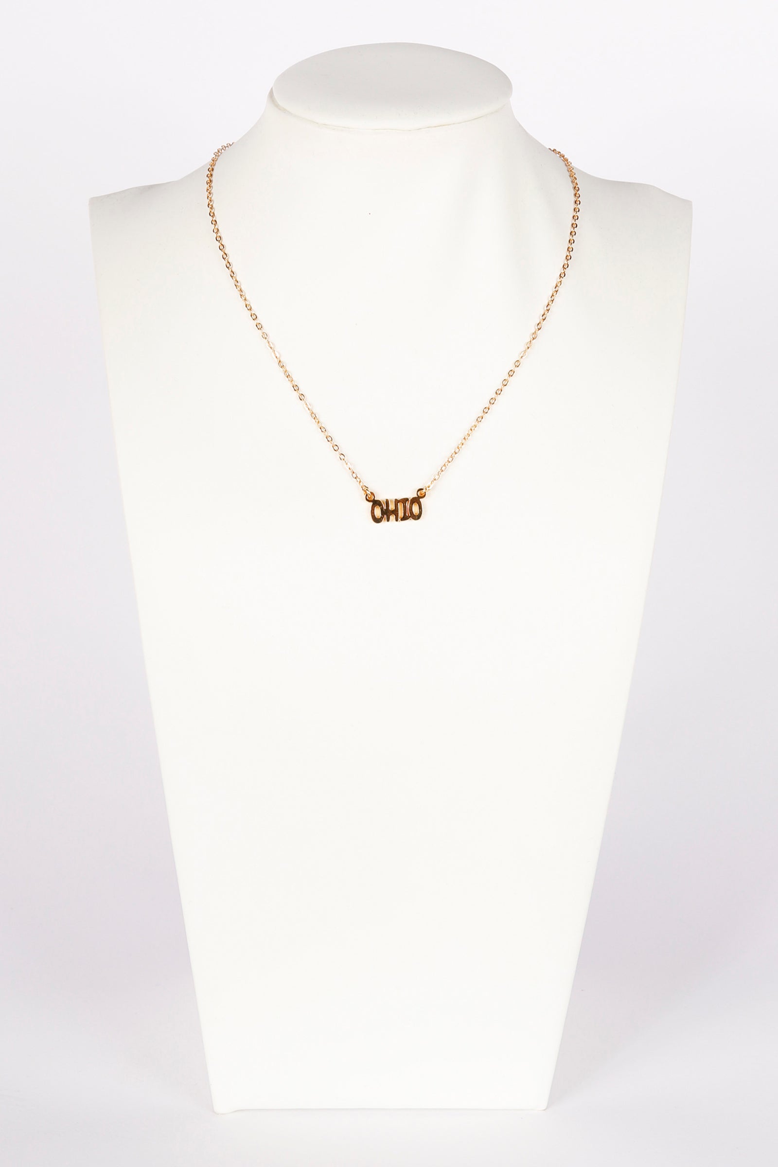 Ohio Gold Necklace