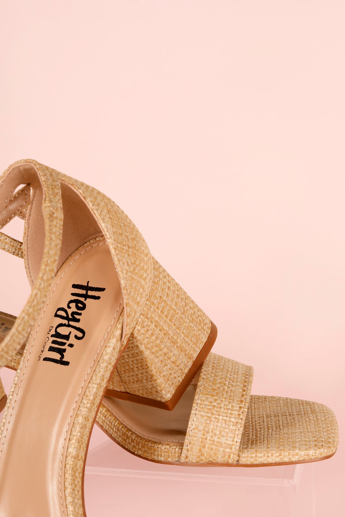 Corkys Save The Date Raffia Heels - FINAL SALE