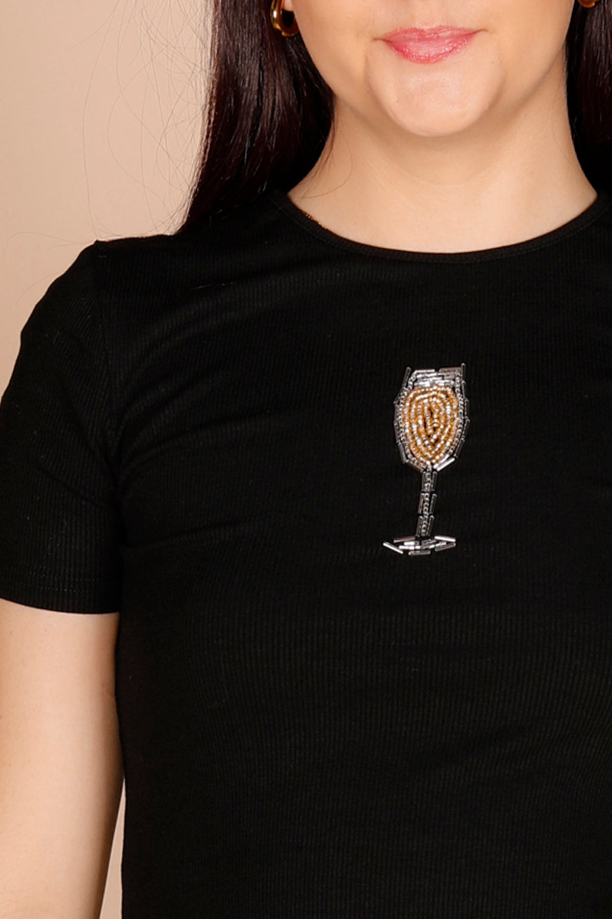 Champagne Flute Baby Tee