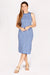 Daphne Striped Knit Midi Dress