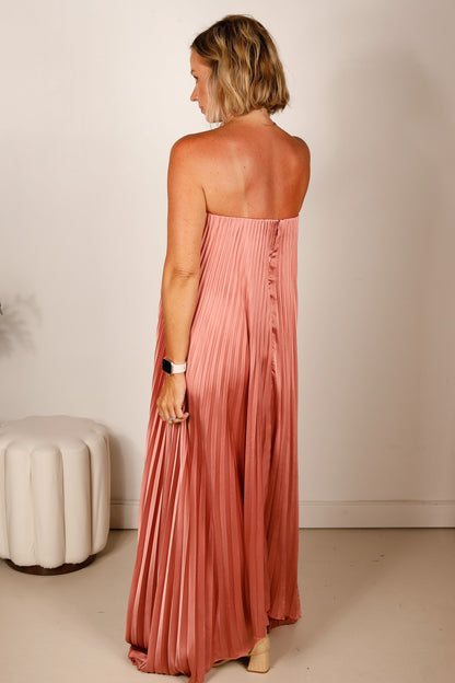 Hazel Shimmer Maxi Dress
