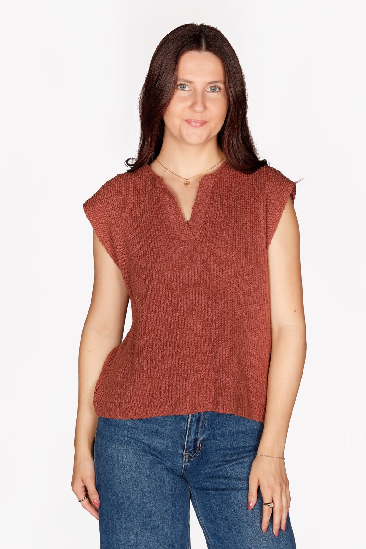 Marsala Knit Dolman Top - FINAL SALE
