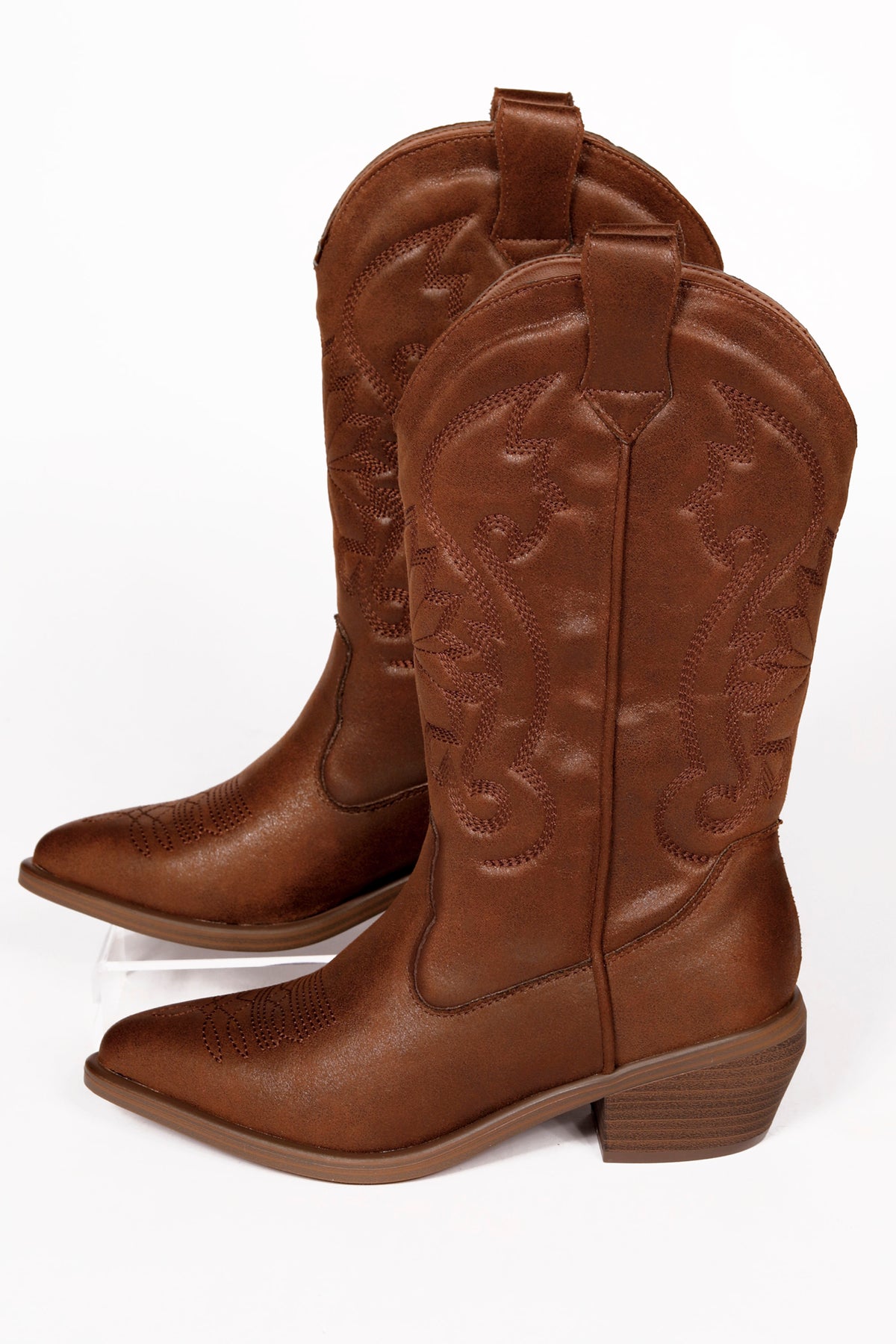 MIA Kelsha Chocolate Boots - FINAL SALE